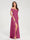 A-Line/Princess Chiffon Off-the-Shoulder Sleeveless Floor-Length Split Side With Belt Bridesmaid Dresses