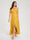 A-Line/Princess Chiffon Spaghetti Straps V-Neck Short Sleeves With Ruffles Asymmetrical Bridesmaid Dresses