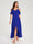A-Line/Princess Chiffon Spaghetti Straps V-Neck Short Sleeves With Ruffles Asymmetrical Bridesmaid Dresses