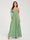 A-Line/Princess Chiffon Spaghetti Straps Short Sleeves Floor-Length With Pleats Bridesmaid Dresses