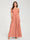 A-Line/Princess Chiffon Spaghetti Straps Short Sleeves Floor-Length With Pleats Bridesmaid Dresses
