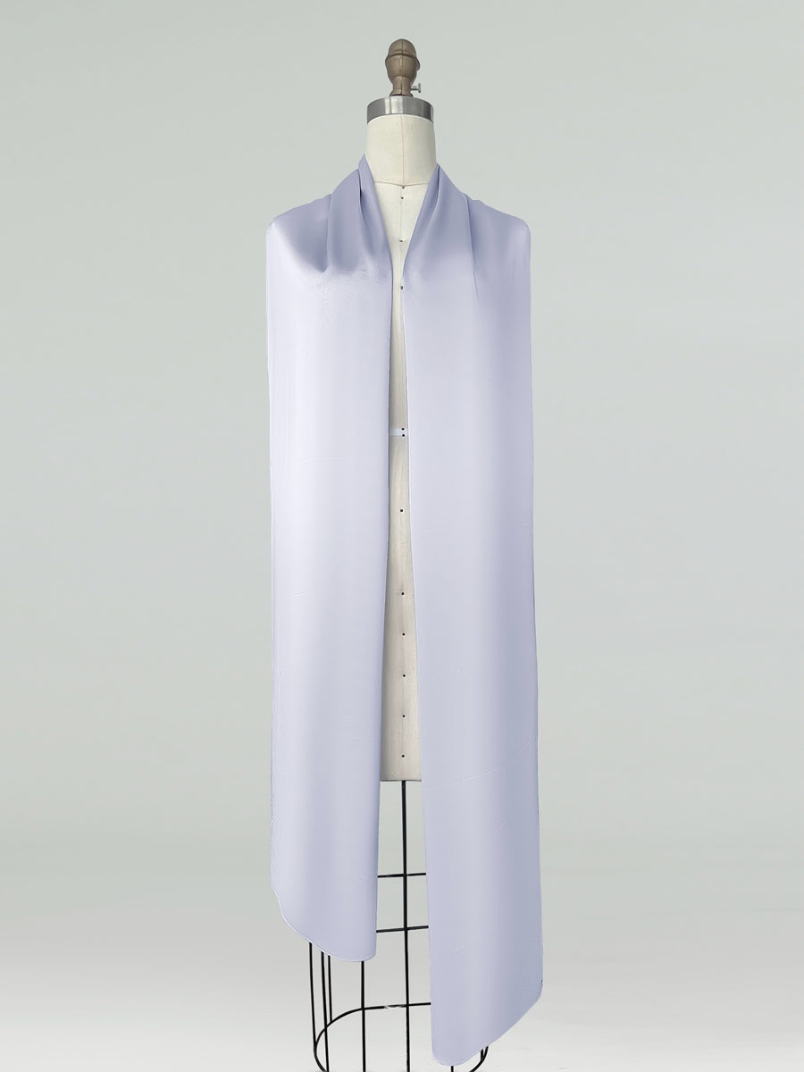 (18x89in.) Silk Satin Shawls &amp; Wraps for Women