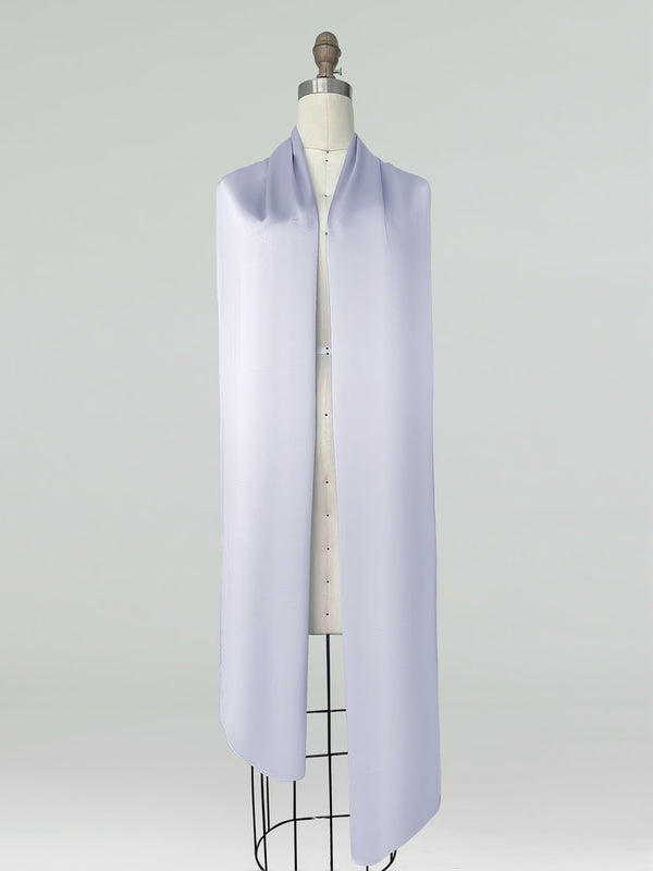 (18x89in.) Silk Satin Shawls & Wraps for Women