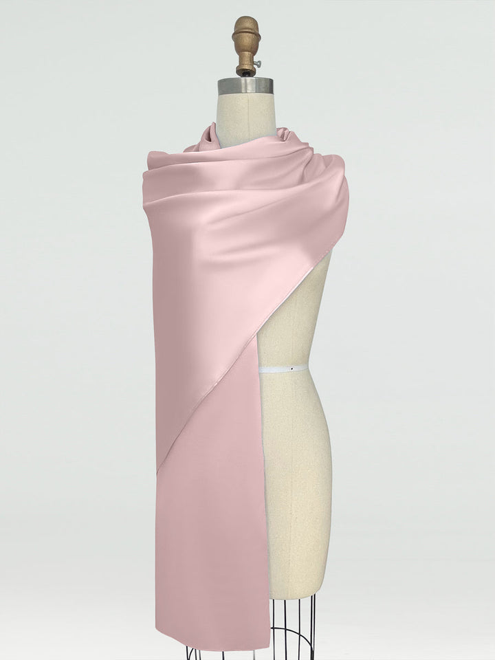(18x89in.) Silk Satin Shawls &amp; Wraps for Women