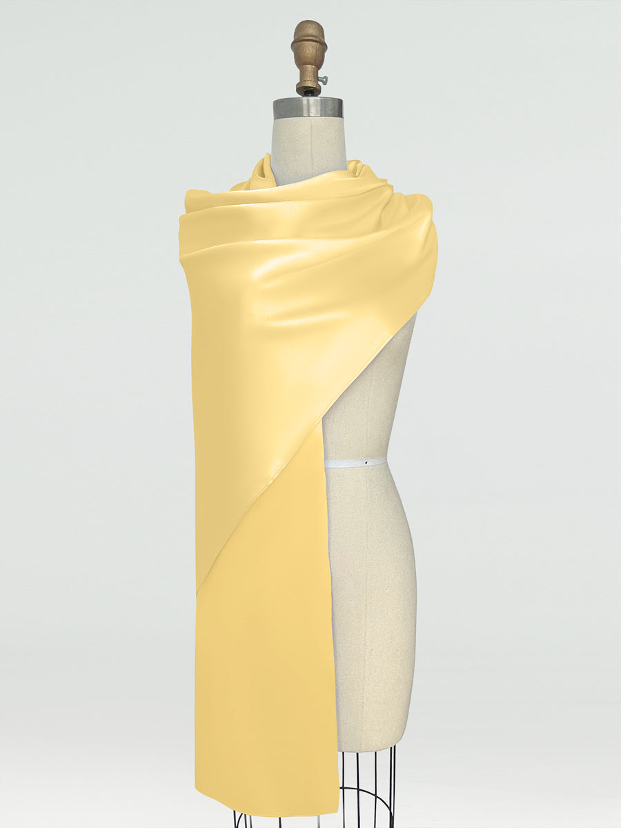 (18x89in.) Silk Satin Shawls & Wraps for Women