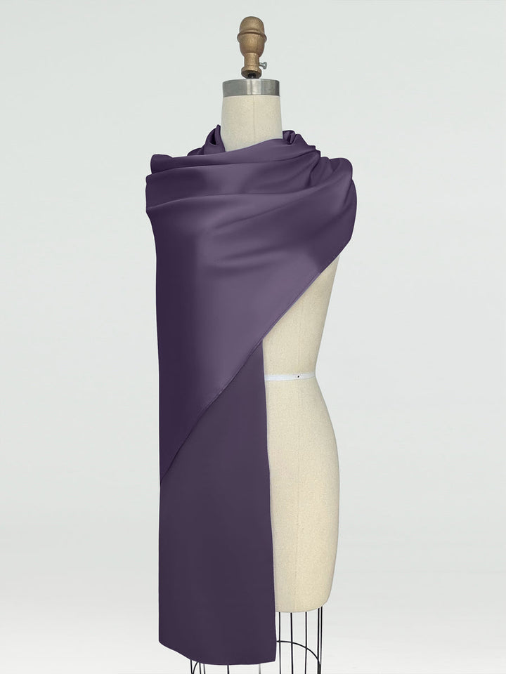 (18x89in.) Silk Satin Shawls &amp; Wraps for Women
