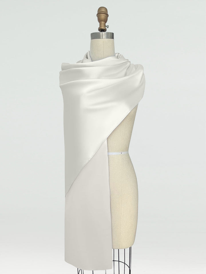 (18x89in.) Silk Satin Shawls &amp; Wraps for Women