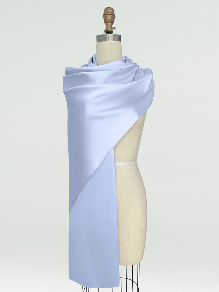 (18x89in.) Silk Satin Shawls &amp; Wraps for Women