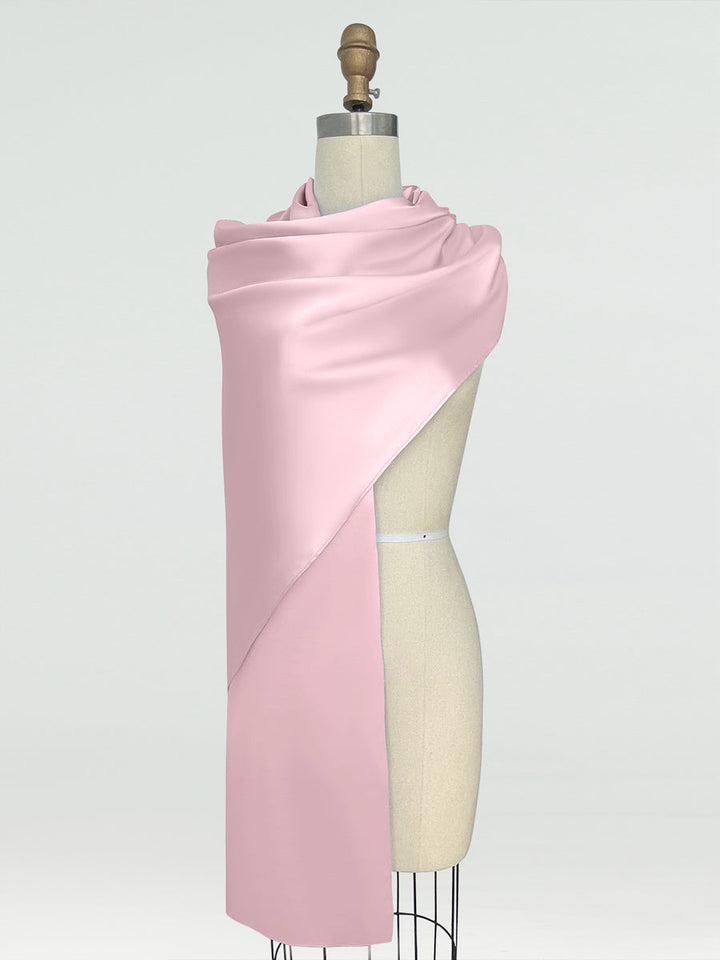 (18x89in.) Silk Satin Shawls &amp; Wraps for Women