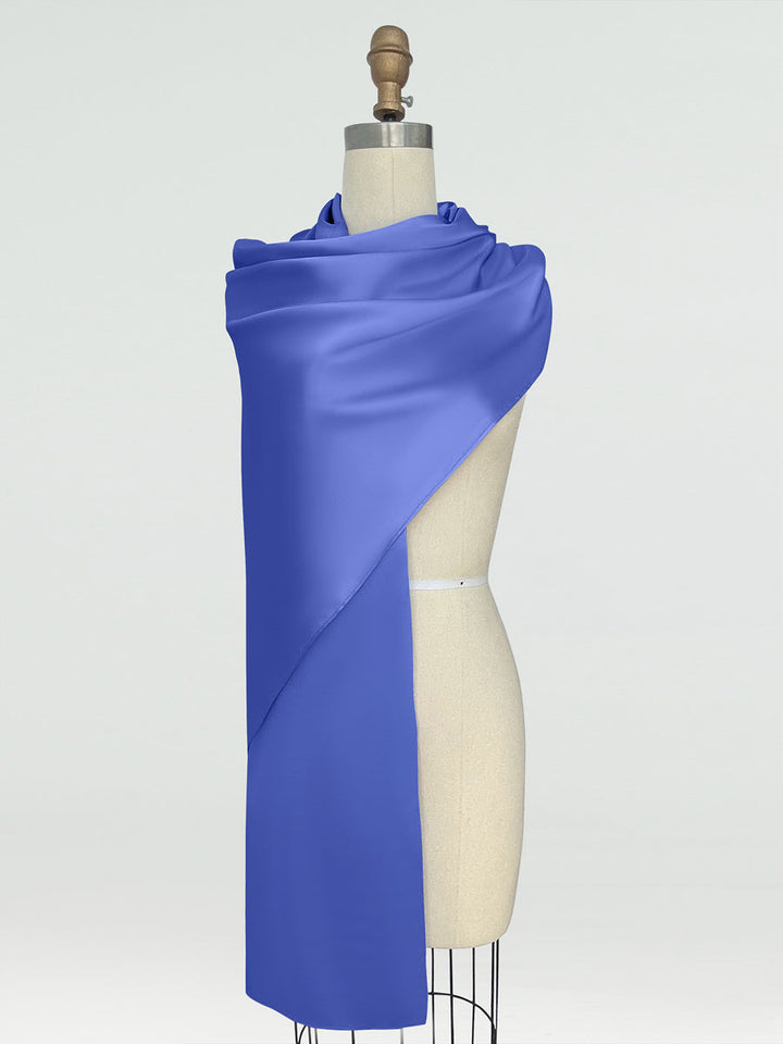 (18x89in.) Silk Satin Shawls &amp; Wraps for Women