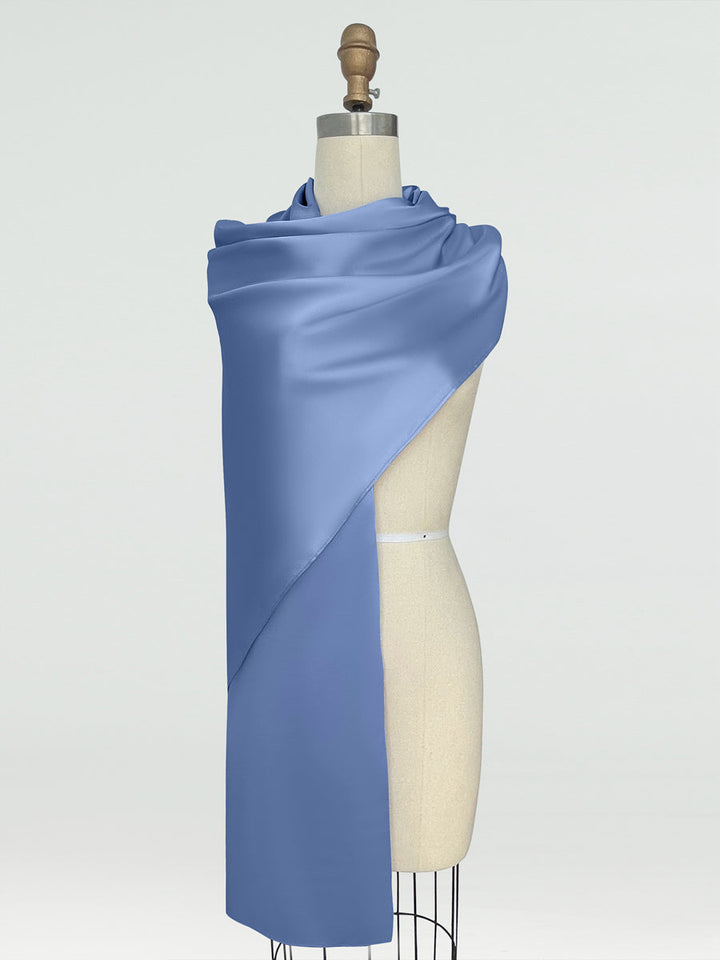 (18x89in.) Silk Satin Shawls &amp; Wraps for Women