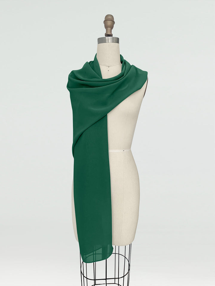 (18x89in.) Chiffon Shawls &amp; Wraps for Women