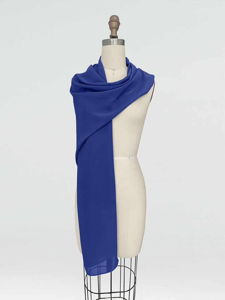 (18x89in.) Chiffon Shawls &amp; Wraps for Women