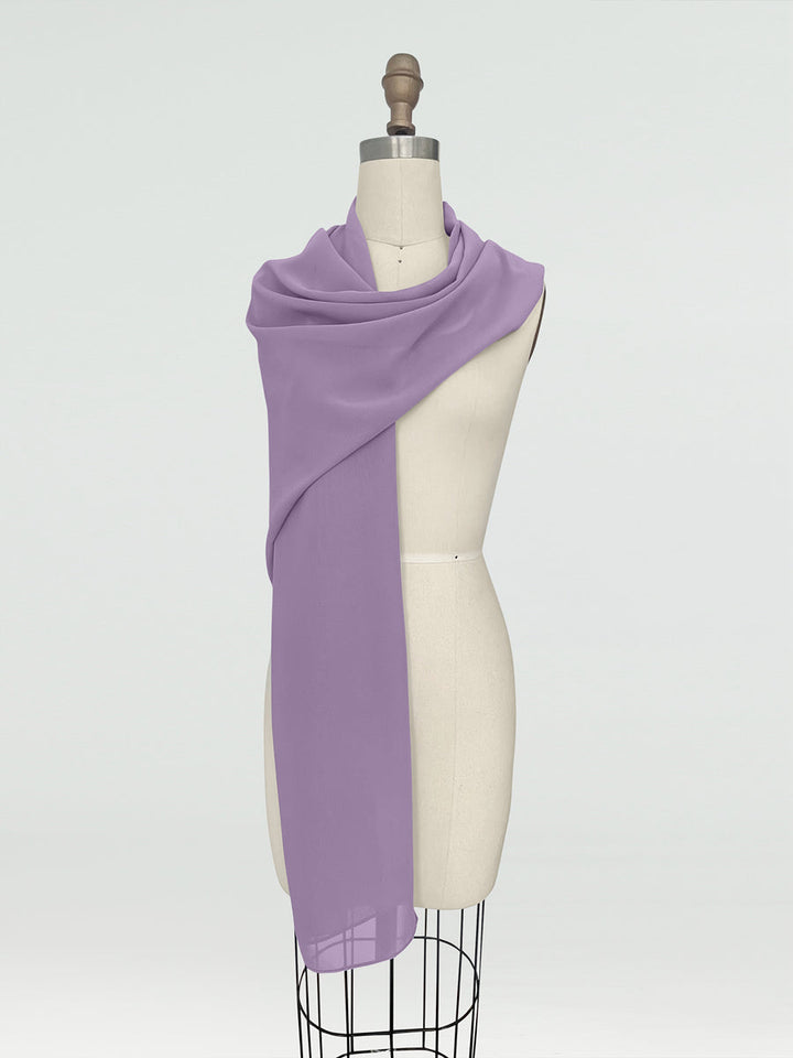 (18x89in.) Chiffon Shawls &amp; Wraps for Women