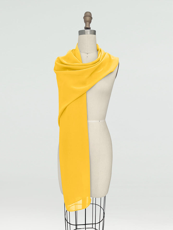 (18x89in.) Chiffon Shawls &amp; Wraps for Women