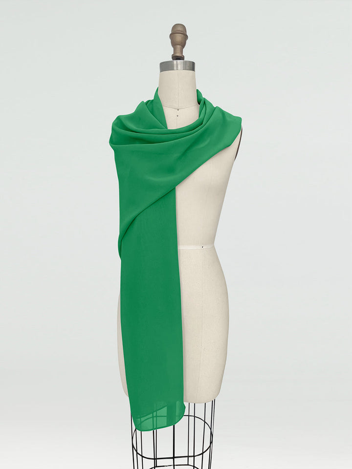 (18x89in.) Chiffon Shawls &amp; Wraps for Women