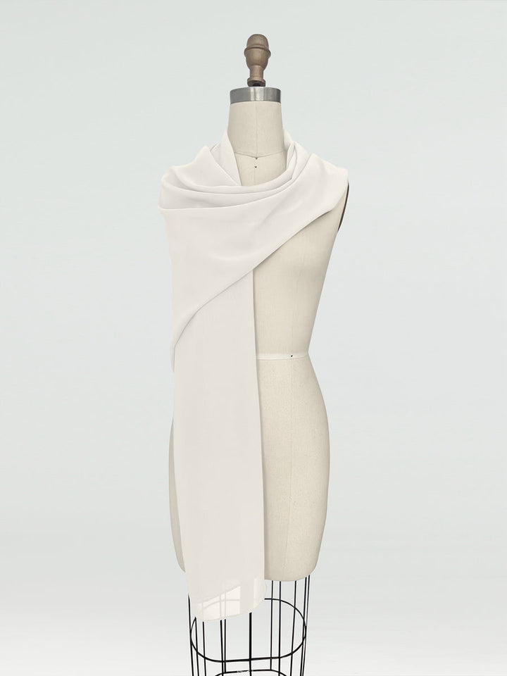 (18x89in.) Chiffon Shawls &amp; Wraps for Women