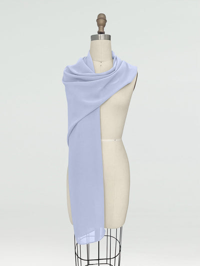 (18x89in.) Chiffon Shawls & Wraps for Women