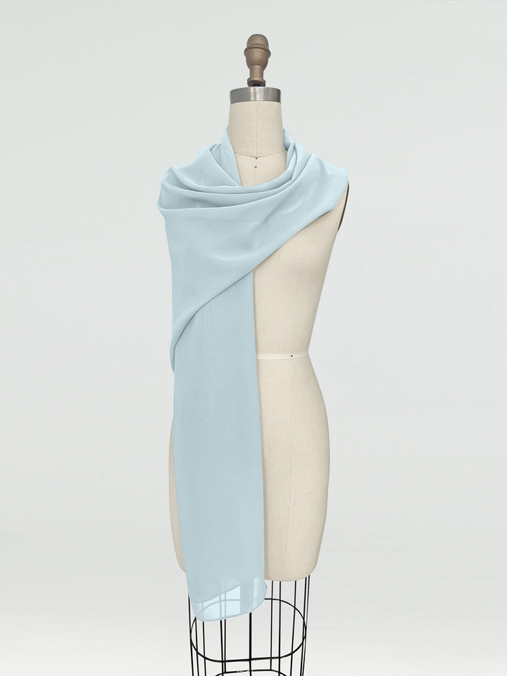 (18x89in.) Chiffon Shawls &amp; Wraps for Women