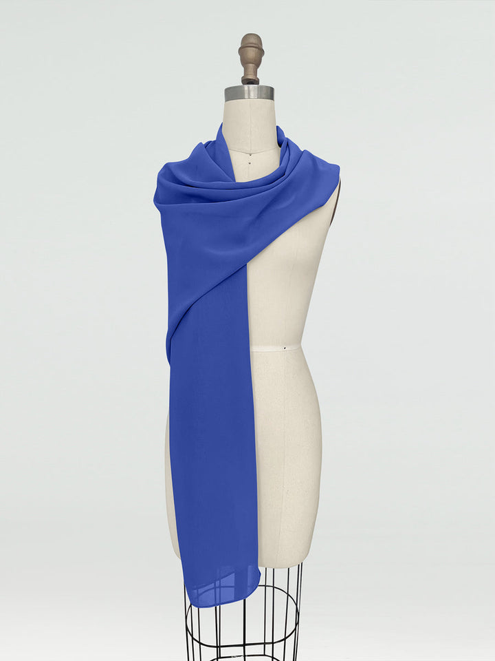 (18x89in.) Chiffon Shawls &amp; Wraps for Women