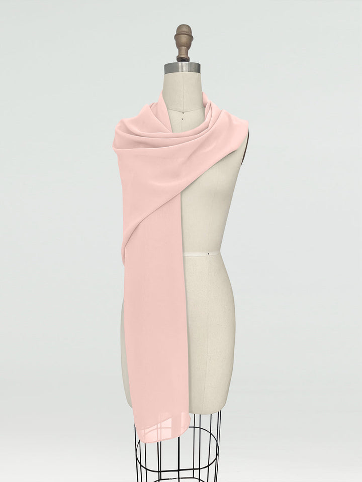 (18x89in.) Chiffon Shawls &amp; Wraps for Women