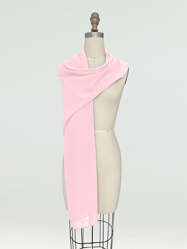 (18x89in.) Chiffon Shawls &amp; Wraps for Women