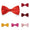 Men's Solid Colored Bow Tie