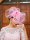 Elegant Tulle Fascinators with Flower