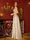 A-Line/Princess Scoop Sleeveless Two Piece Long Prom Dresses