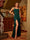 Sheath/Column Spaghetti Straps Split Side Sleeveless Long Tight Prom Dresses