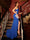 Trumpet/Mermaid Scoop Split Side Sleeveless Long Tight Prom Dresses