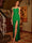 Sheath/Column Spaghetti Straps Split Side Long Tight Prom Dresses