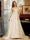 A-Line/Princess Tulle Spaghetti Straps Applique Long Prom Dresses