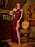 Sheath/Column Criss Cross Split Side Sleeveless Long Tight Prom Dresses