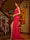 Sheath/Column Spaghetti Straps Split Side Sleeveless Long Tight Prom Dresses