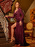 Sheath/Column V-Neck Split Side Long Sleeves Long Tight Evening Dresses