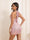 Sheath/Column Halter Short/Mini Party Dresses with Sequins