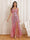Sheath/Column Halter Long Prom Dresses with Sequins & Split Side