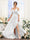 A-Line V-Neck Spaghetti Straps Short Sleeves Asymmetrical Chiffon Bridesmaid Dresses