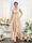 A-Line V-Neck Sleeveless Ruched Asymmetrical Chiffon Bridesmaid Dresses