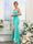 Sheath/Column One-Shoulder Sleeveless Split Side High Low Silk Satin Bridesmaid Dresses
