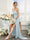 Sheath/Column One-Shoulder Sleeveless Split Side High Low Silk Satin Bridesmaid Dresses
