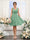 A-Line V-Neck Sleeveless Ruched Chiffon Short Bridesmaid Dresses
