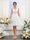 A-Line V-Neck Sleeveless Ruched Chiffon Short Bridesmaid Dresses