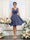 A-Line V-Neck Sleeveless Ruched Chiffon Short Bridesmaid Dresses