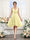 A-Line V-Neck Ruched Sleeveless Short Chiffon Bridesmaid Dresses