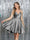 A-Line Spaghetti Straps Sleeveless Short Silk Satin Homecoming Dresses