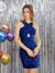 Velvet Sequins Criss Cross Short Tight Homecoming Dresses