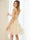 Retro A-Line Tulle Short Embroidery Homecoming Dresses with Spaghetti Straps