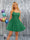 A-Line Spaghetti Straps Sleeveless Short Dresses with Appliques
